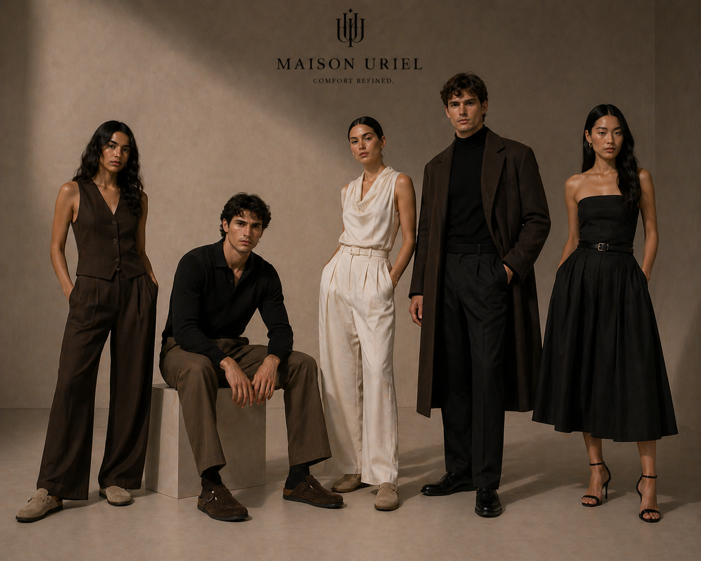 Inside the Maison Uriel atelier